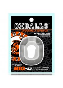 Oxballs - Pierścień Erekcyjny Na Penisa I Jądra Biały BIG-D