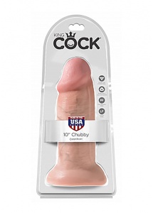 Pipedream King Cock - dildo realistyczne grube natural 25 cm (10\')