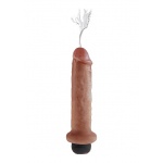 Pipedream King Cock - Dildo  WYTRYSK + sztuczna sperma 22 cm (7')