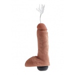 Pipedream King Cock - Dildo  WYTRYSK + sztuczna sperma 20 cm (8')