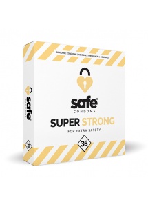 Prezerwatywy wzmocnione - Safe Strong Condoms 36 szt
