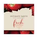 Próbka 3ml - Smakowy żel nawilżający - Intimate Organics Wild Strawberries Lube truskawki