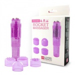 Stymulator łechtaczki LoversPremium - Pocket Rocket Massager fioletowy