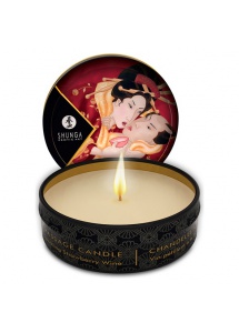 Świeca do masażu - Shunga Massage Candle truskawki