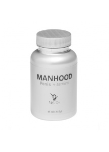 Tabletki dodające wigoru penisowi - Velv\'Or Manhood Penis Vitamins 45 szt.