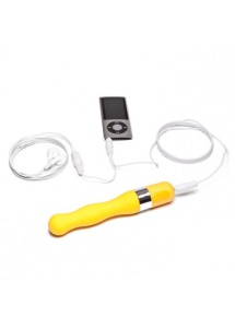 Wibrator muzyczny Naughtibod - iPod Vibrator żółty