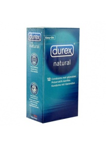 Wygodne prezerwatywy Durex Natural Condoms 12 sztuk