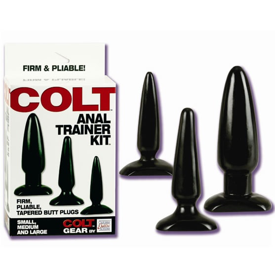 Colt Anal Trainer Kit – Zestaw trzech plugów