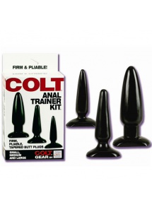 Colt Anal Trainer Kit – Zestaw trzech plugów