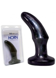 Manbound Horn Rubber Butt Plug – Gruby plug analny gumowy