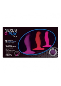 Zestaw trzech masażerów prostaty i puktu G - Nexus G-Play Trio