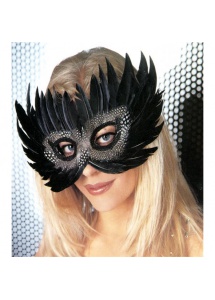Maseczka karnawałowa - Festiva Exotic Mask Black