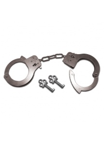Kajdanki metalowe - S&M Metal Handcuffs