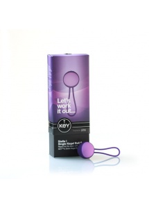Zestaw kulek Kegla - Key by Jopen Stella I Kegel Ball Set  pojedyncze, fioletowe