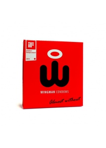 Prezerwatywy z aplikatorem - Wingman Condoms 3 sztuki