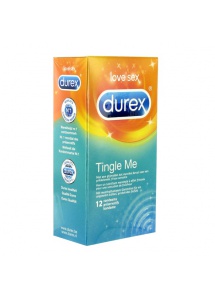 Prezerwatywy stymulujące - Durex Tingle Me Condoms 12 szt
