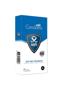 Prezerwatywy klasyczne - Safe Just Safe Condoms 10szt