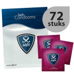Prezerwatywy ultra cienkie - Safe Feel Safe Condoms Ultra-Thin 72szt