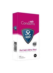Prezerwatywy ultra cienkie - Safe Feel Safe Condoms Ultra-Thin 10szt