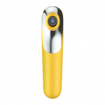 Bezdotykowy stymulator łechtaczki - Satisfyer Dual Love Air Pulse Vibrator Żółty