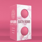 Bomby kąpielowe - Dona Bath Bomb Flirty Blushing Berry Bath 140 gram  