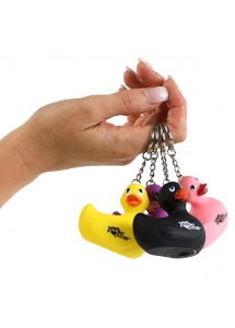 Breloczek - I Rub My Duckie Keychain   Fioletowy