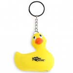 Breloczek - I Rub My Duckie Keychain   Żółty