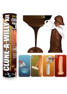 Czekoladowy odlew Twojego Penisa - Chocolate Clone A Willy Kit