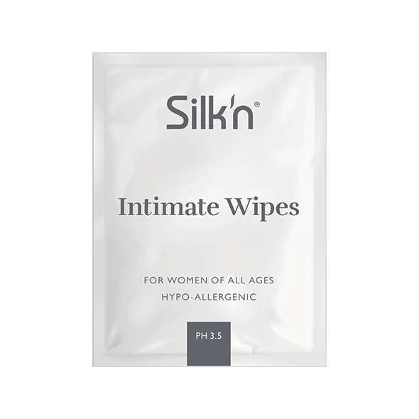 Chusteczki intymne dla kobiet - Silk\'n Tightra Intimate Wipes 20 saszetek