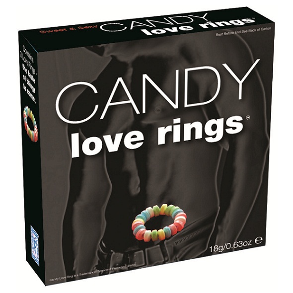 Cukierkowy pierścień na penisa - Candy Love Rings 