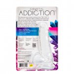 Dildo przejrzyste realistyczne - Addiction Crystal Addiction 7 Inch Clear Dong  