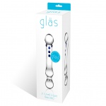 Dildo ze szkła - Glas Curved G-Spot Glass Dildo  