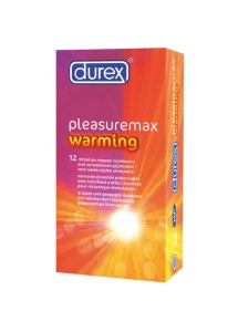 Prezerwatywy - Durex Pleasuremax Warming
