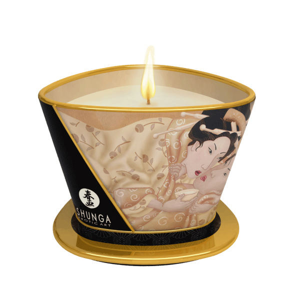 Duża świeca do masażu - Shunga Massage Candle wanilia