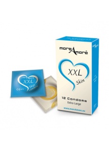 Duże prezerwatywy Condom Skin na rozmiar członka XXL