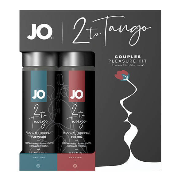 Dwa żele nawilżające dla niej i dla niego - System JO 2 to Tango Couples Pleasure Kit   
