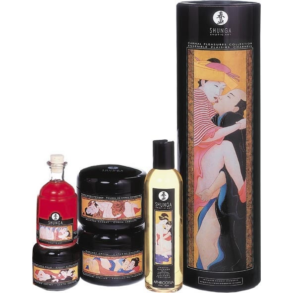 Ekskluzywne olejki i kremy erotyczne Shunga - Carnal Pleasures Collection