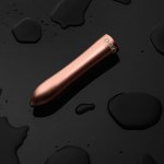 Ekskluzywny mini wibrator - Doxy Bullet Vibrator   Różowe złoto