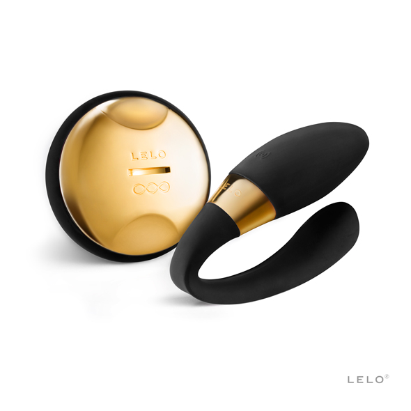 Ekskluzywny pozłacany wibrator dla par - Lelo Tiani 3 24K Gold  Czarny
