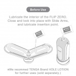 Elektronicznie sterowany masturbator - Tenga Flip Zero 0 Electronic Vibration 