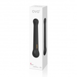 Ergonomiczny wibrator z kulką - Ovo F2 Vibrator Czarny