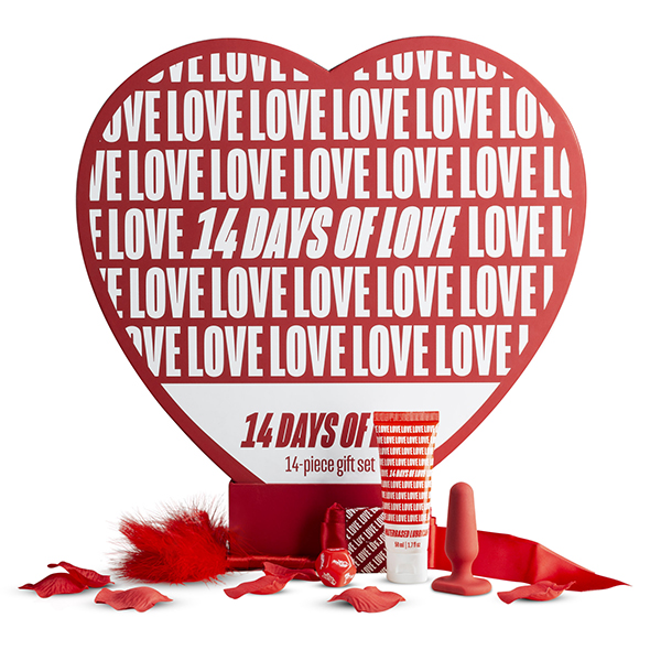 Erotyczny kalendarza adwentowy 14 elementów - Loveboxxx 14-Days of Love Gift Set  