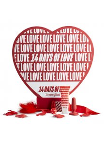 Erotyczny kalendarza adwentowy 14 elementów - Loveboxxx 14-Days of Love Gift Set  