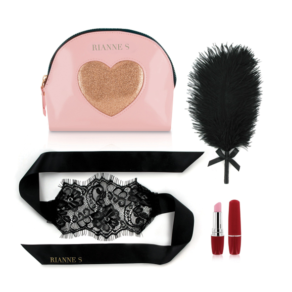 Erotyczny zestaw - RS - Essentials Kit d\'Amour  Różowy i Złoty