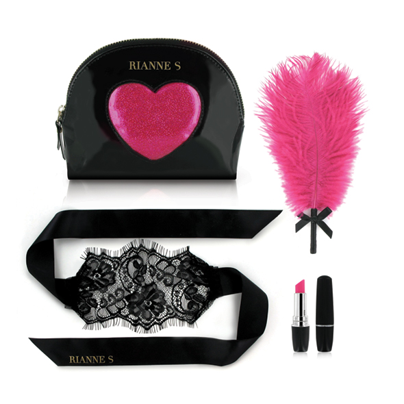 Erotyczny zestaw - RS - Essentials Kit d\'Amour  Różowy i Czarny
