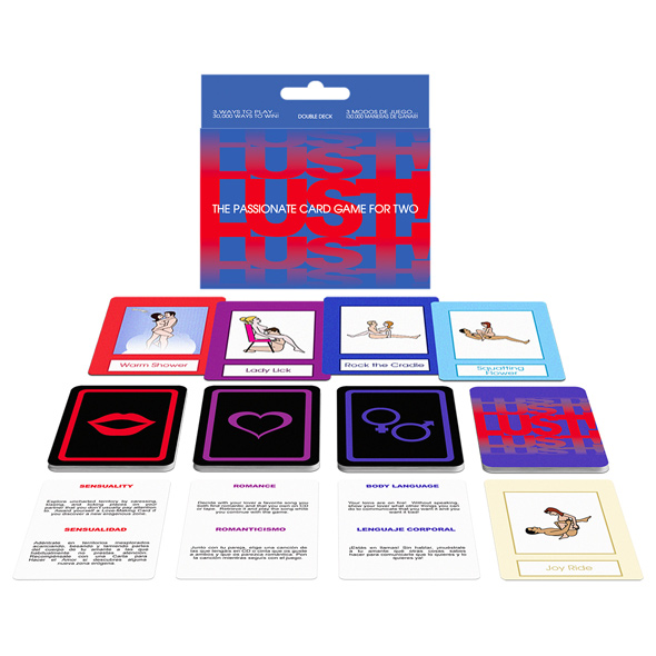 Gra erotyczna dla dwojga karciana - Kheper Games Lust! Card Game ENG  