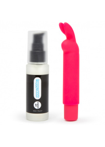 Zestaw orgazmowy żel i mini wibrator - Happy Rabbit Orgasm Kit
