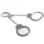 Kajdanki metalowe - S&M - Ring Metal Handcuffs  