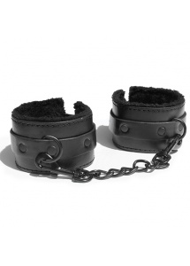 Kajdanki z futerkiem - S&M Shadow Fur Handcuffs  