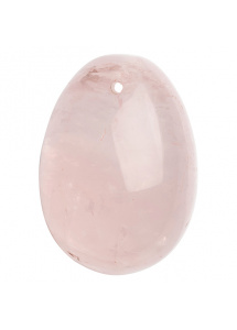 Kamienne jajeczko yoni waginalne - La Gemmes Yoni Egg Różowy Kwarc L